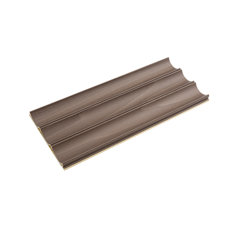 Tablero de revestimiento decorativo de pared WPC 3d para casas de madera