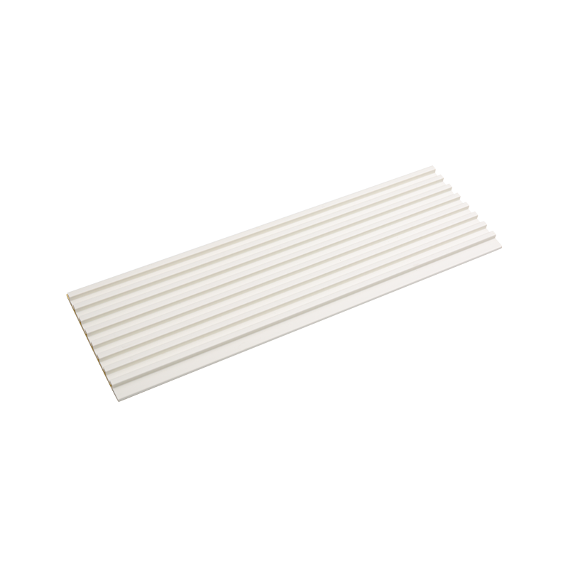 Panel de pared minimalista con revestimiento de WPC 3d