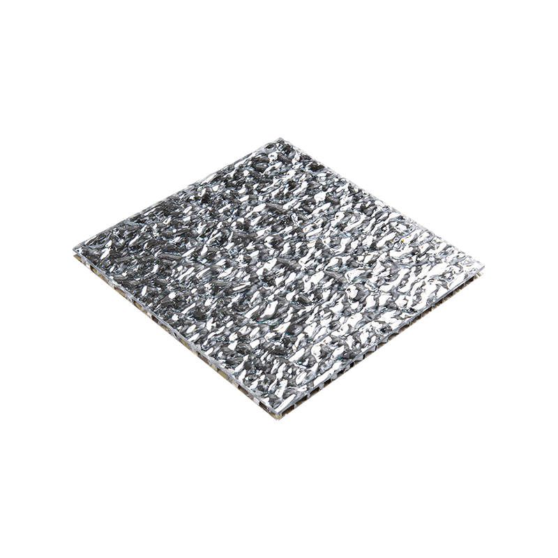 Materiales decorativos de techo de panal de aluminio con ondulación de agua de 9 mm